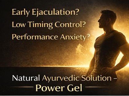 POWER GEL – Premium Herbal Performance Gel for Men