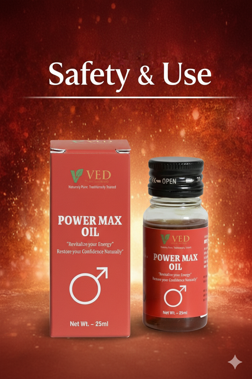 POWERMAX OIL – Premium Ayurvedic Massage Oil for Men